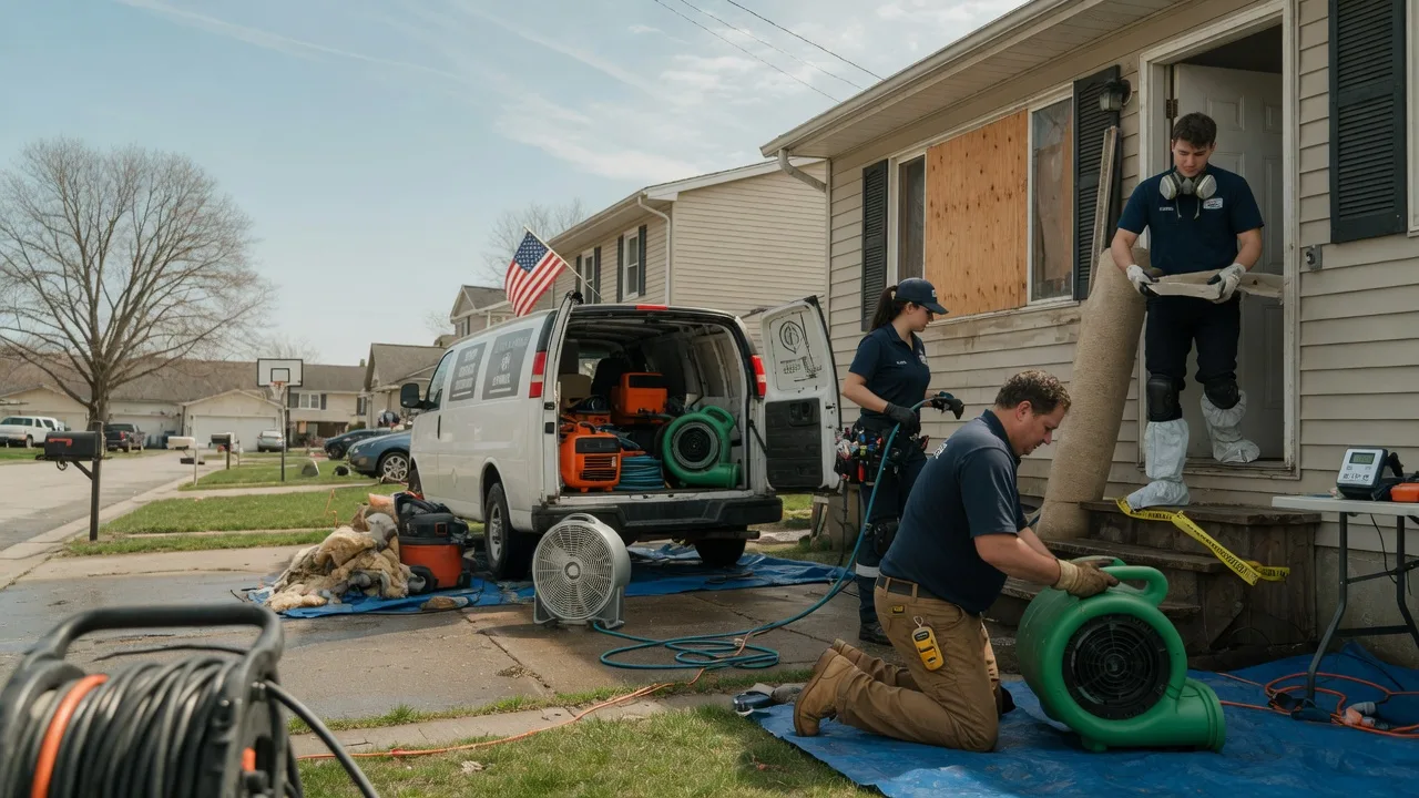 Water Damage Restoration in Green Sulphur Springs, WV near me